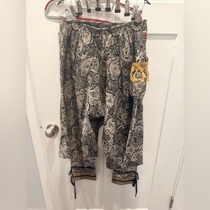 Karma Love Boho Harem Pants Paisley Genie Festival One Size